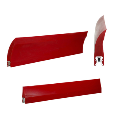 เครื่องทำความสะอาดสายพานโพลียูรีเทน PU Scraper Blade สำหรับพอร์ตและเทอร์มินัล