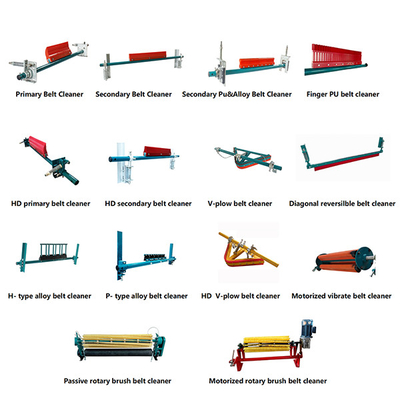 เครื่องทำความสะอาดสายพานยูรีเทนสำหรับการขุดถ่านหิน PU Scraper Belt Cleaner Blade
