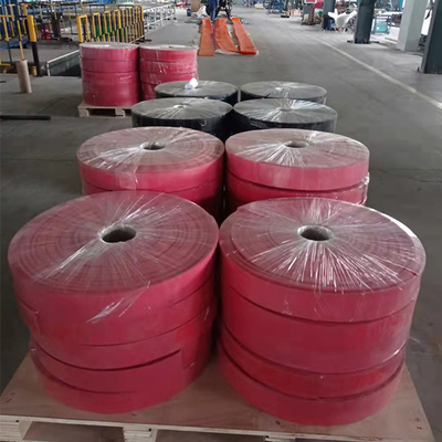 38A 60A Conveyor Skirt Board แผ่นยางสายพานลำเลียง รอบดำ ส้ม แดง