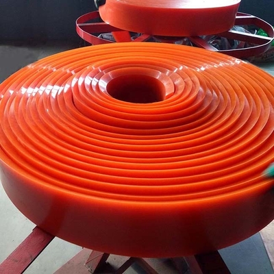 ยางขอบ PU สำหรับสายพานลำเลียง ซีลกันฝุ่น รอบโพลียูรีเทน