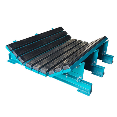 ระบบรองรับสายพาน สายพานลำเลียง Impact Roller Bed 1220mm 1400mm 1500mm