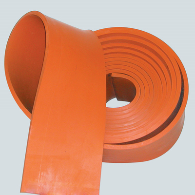 ยางสีส้ม SBR Conveyor สเกิร์ตบอร์ด สายพานสเกิร์ตข้าง