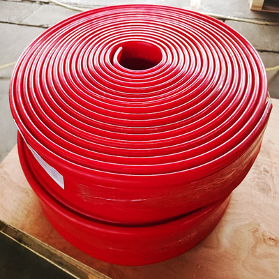 สายพานลำเลียงยางโพลียูรีเทนแข็งแบบ Dual Sealing Skirting Double Lip PU
