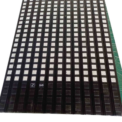 แถบยางเซรามิกสายพานลำเลียงกลอง Lagging Pulley Lagging Sheet 10m In Rolls