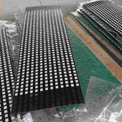 แถบยางเซรามิกสายพานลำเลียงกลอง Lagging Pulley Lagging Sheet 10m In Rolls