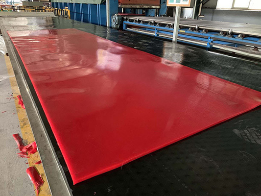 อุตสาหกรรมเหมืองแร่ ผลิตภัณฑ์โพลียูรีเทน Polyurethane Rubber Wear Liner