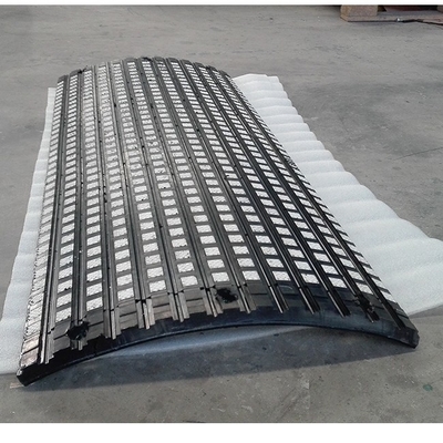 Bolt On Conveyor Pulley Lagging ขอบยางเซรามิกแบบถอดเปลี่ยนได้