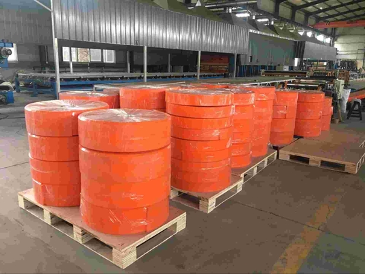 สายพานลำเลียงผลิตภัณฑ์โพลียูรีเทน Duro 70a 63a Polyurethane Skirt Board