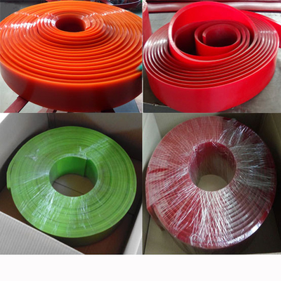 สายพานลำเลียงผลิตภัณฑ์โพลียูรีเทน Duro 70a 63a Polyurethane Skirt Board