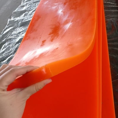 คอนเวียร์ 80 Shore A โลหะโลหะหลัง โพลีอุเรธาน Wear Liner Lining