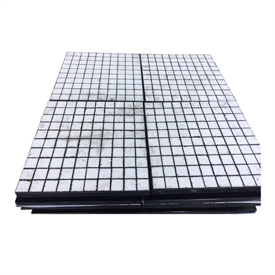 92% AI2O3 Alumina Ceramic Liner Chute Rubber Ceramic Liners สำหรับการขุด