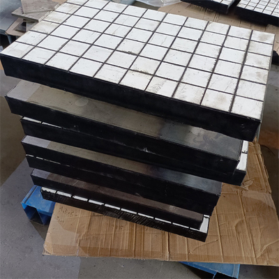 อุตสาหกรรมเหมืองแร่ 99% Alumina ZTA Ceramic Wear Liner ทนต่อการขัดถู