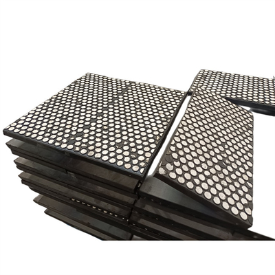 CN Bonding Ceramic Wear Tiles Alumina Ceramic Lining Panel for Mining