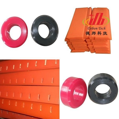 โรงบดลูกบอลและโรงบดทราย Polyurethane Lining Wear Liner
