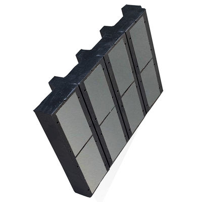 ผนังยางแม่เหล็กทนทานการสวมสําหรับการแปรรูปแร่